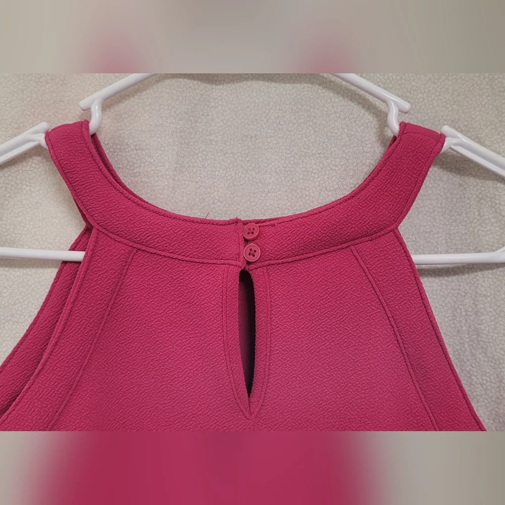 New The Children's Place Party Holiday Dress Girls Sz 12 Barbie Pink Gem details - Picture 5 of 6